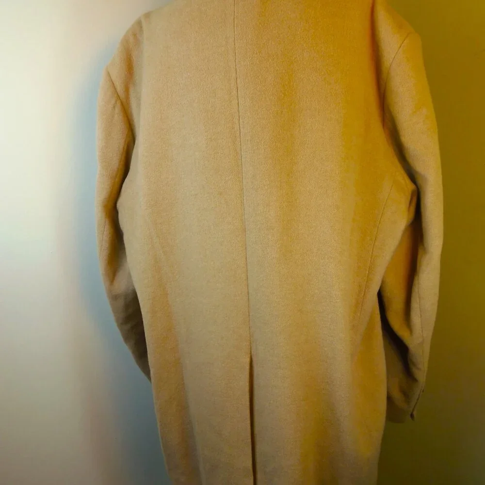 Vintage Club Room Mens 48L 100% Camel‎ Hair Sports Jacket ***Flaw/See Photos
